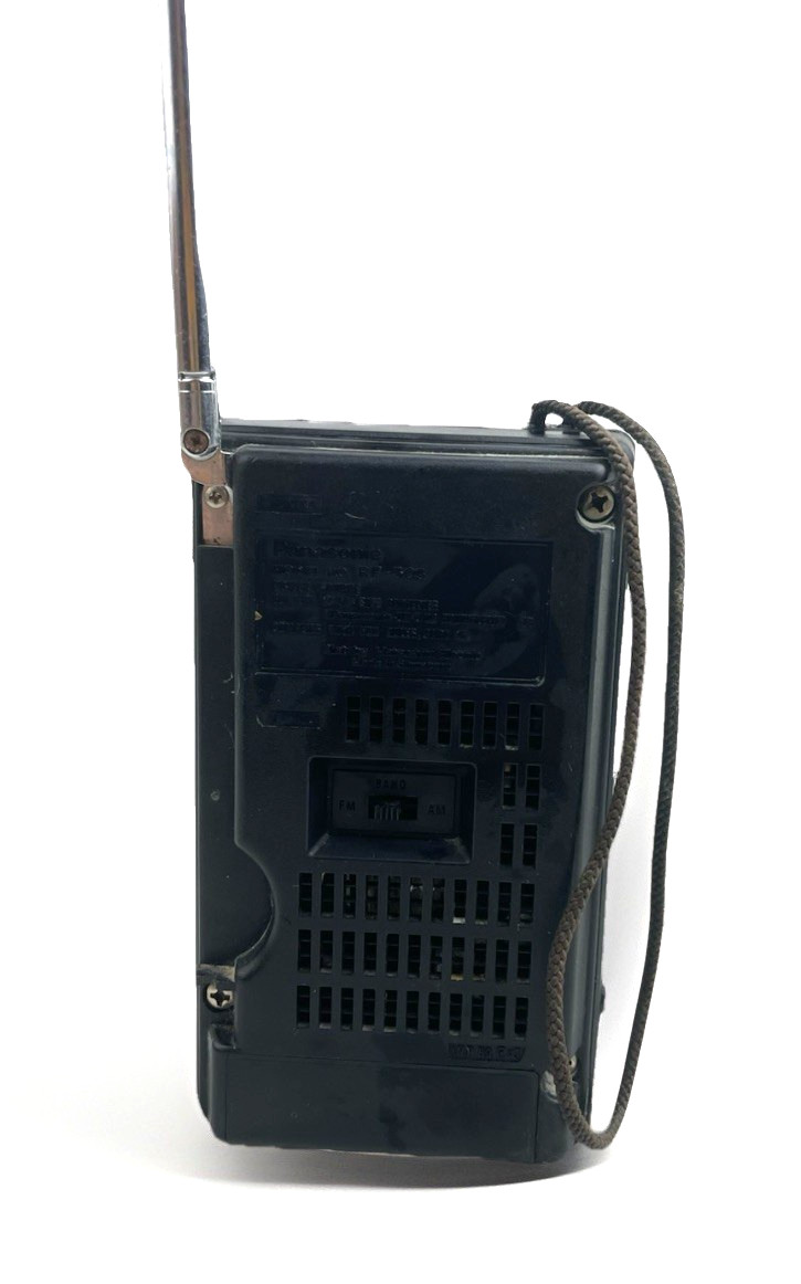 Vintage 1970’s Panasonic Compact AM/FM Transistor Portable Radio Tested Working