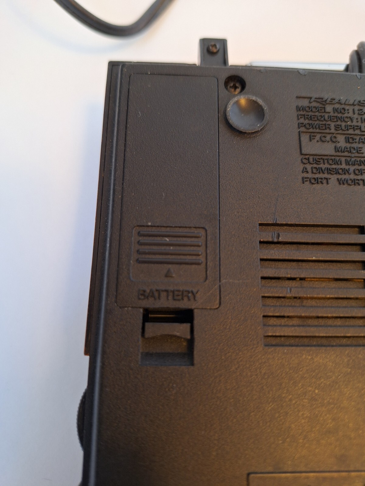 REALISTIC Weather Radio Vintage Alert III Model 12-140 Tested Works