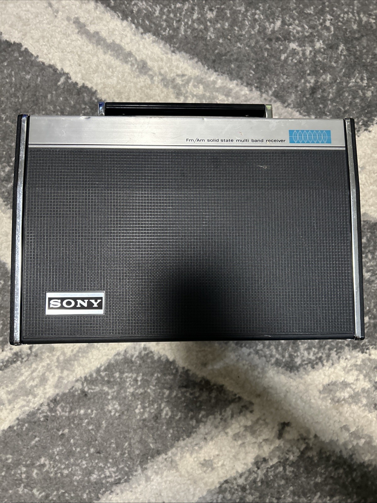 SONY 10 Band Earth-Orbiter CRF-5100 AM/FM/AIR/PSB/LW/SW AC/DC Repair!