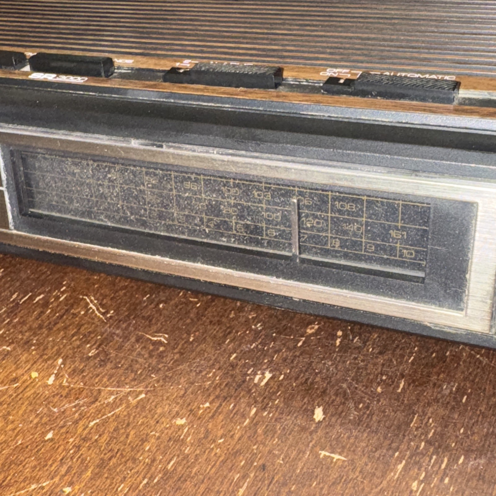 1980s SEARS Alarm Clock AMFM Radio, 2 Alarms Vintage Tested & Working