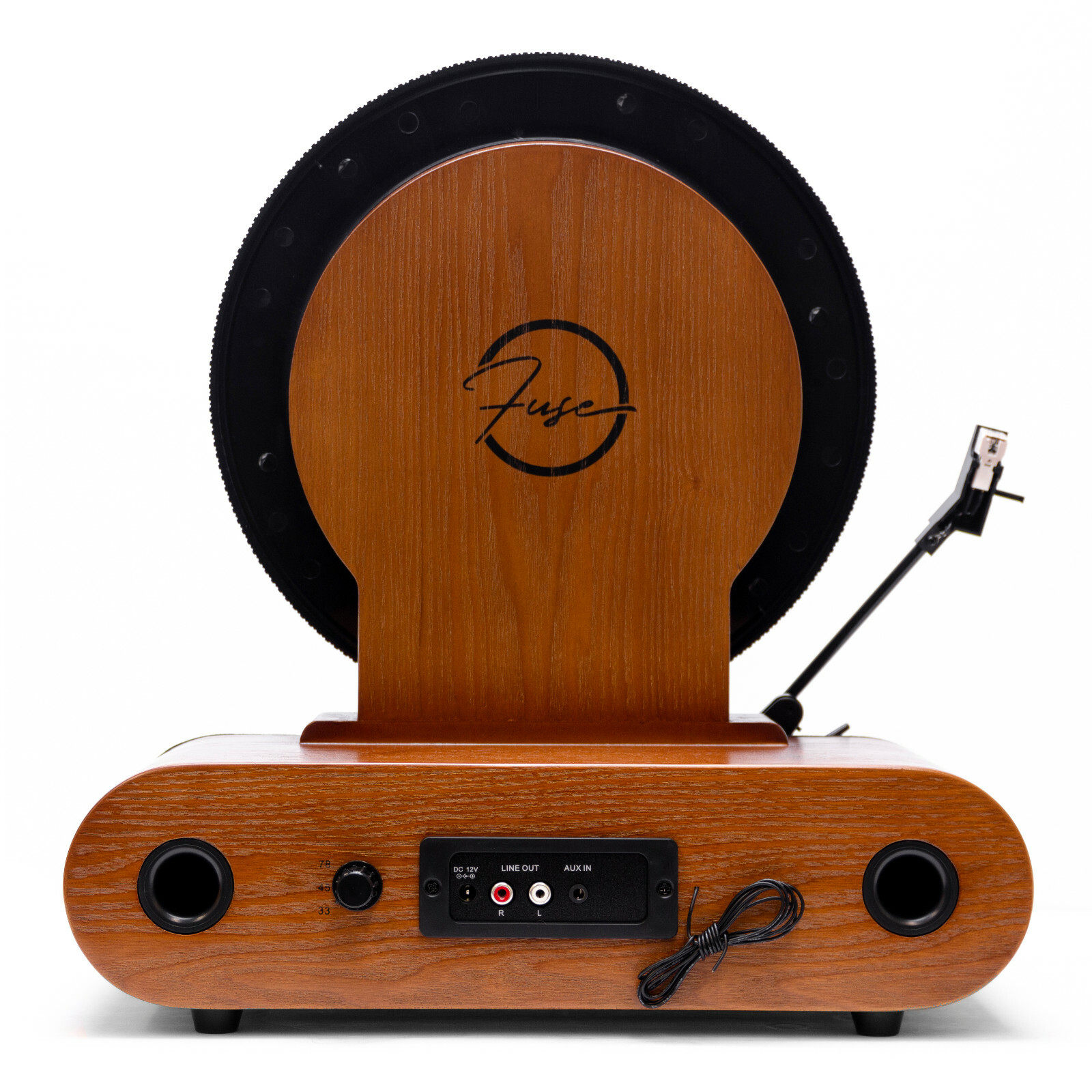 Fuse Vert Vertical Vinyl Record Player- Audio Technica Cartridge + Bluetooth