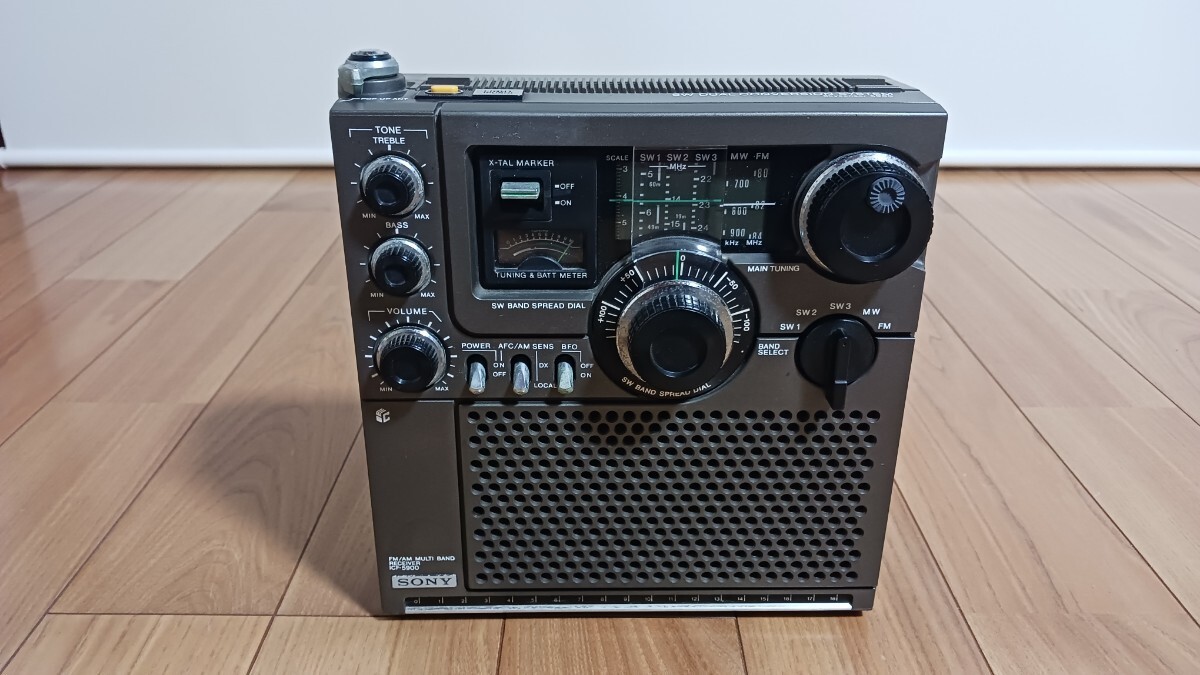 Sony Icf-5900 Sky Sensor Multiband Receiver Skysensor Radio 7
