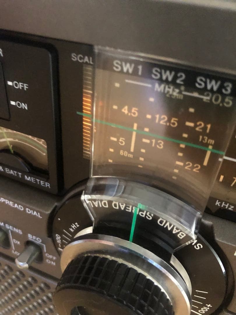 Sony ICF-5900 FM/AM Multi Band Short Wave Radio Receiver Used Working Free Ship