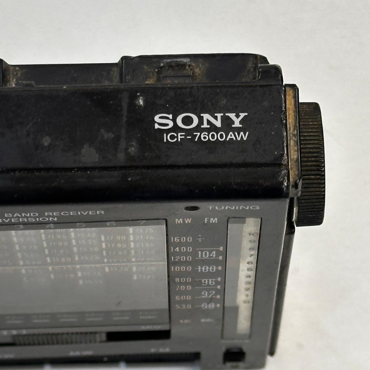 Sony ICF-7600AW Vintage Radio 9-Band SW/MW/FM – WORKING / Read Description