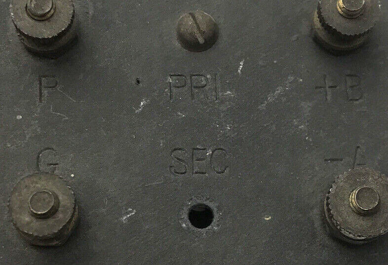 Vtg Peerless Radio Corp Part Newton MA USA