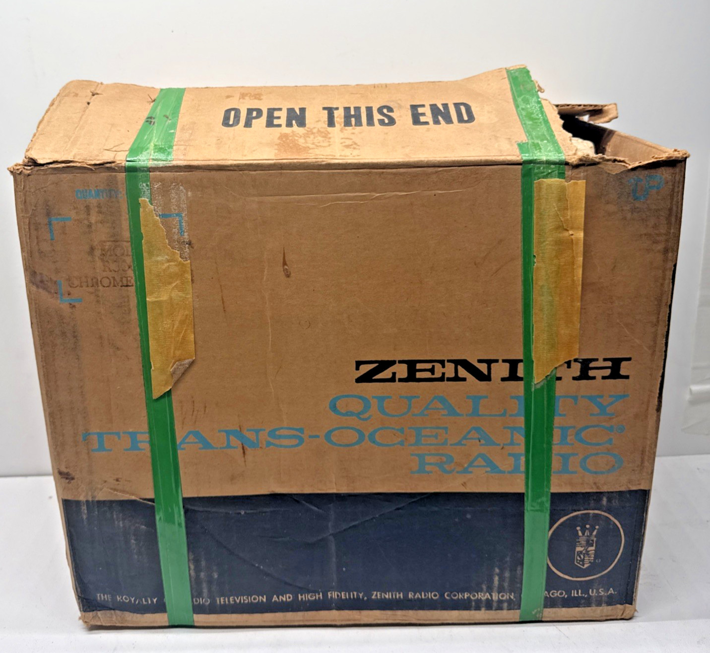Zenith Trans Oceanic Royal 3000 -1 FOR PARTS/REPAIR ONLY-UNTESTED