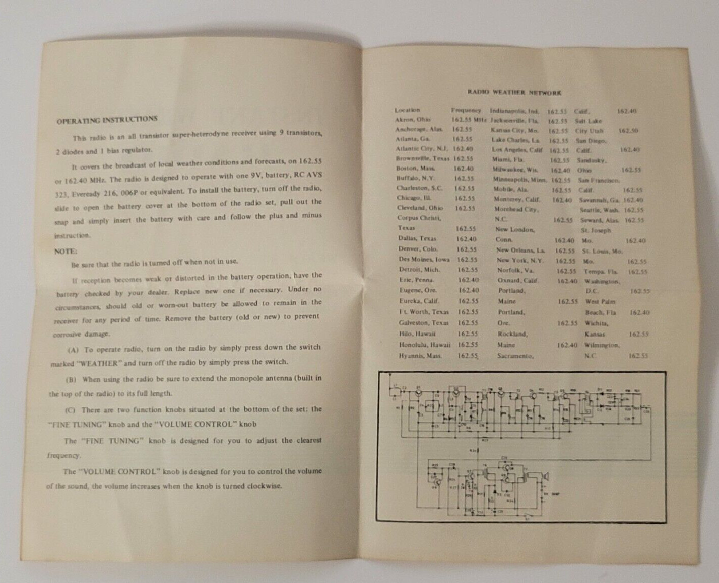 Instant Weather Reporter Windsor 2110 VTG Hong Kong Original Box Paperwork