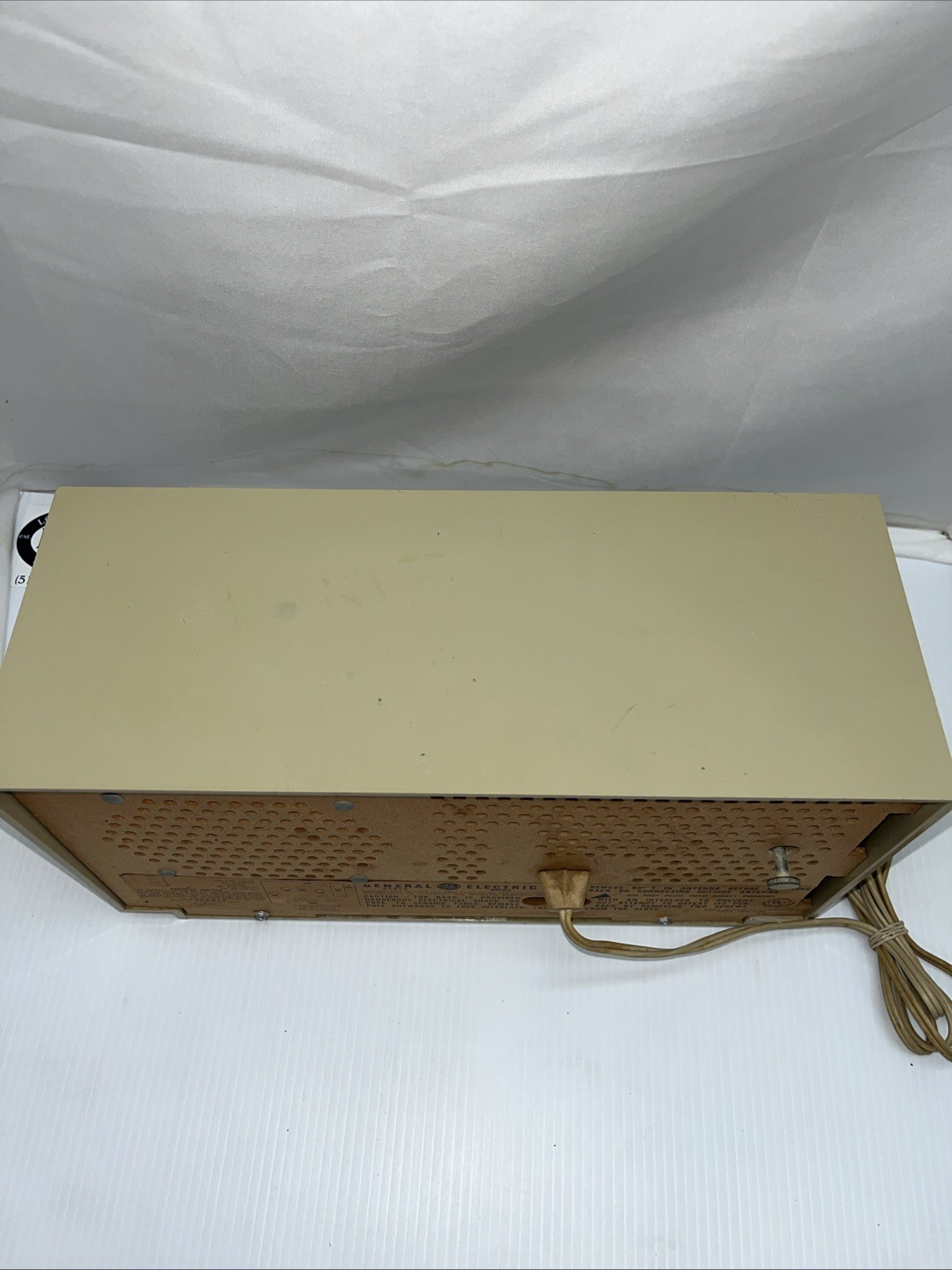 General Electric C1515 Radio Beige Automatic Frequency Control Not Working