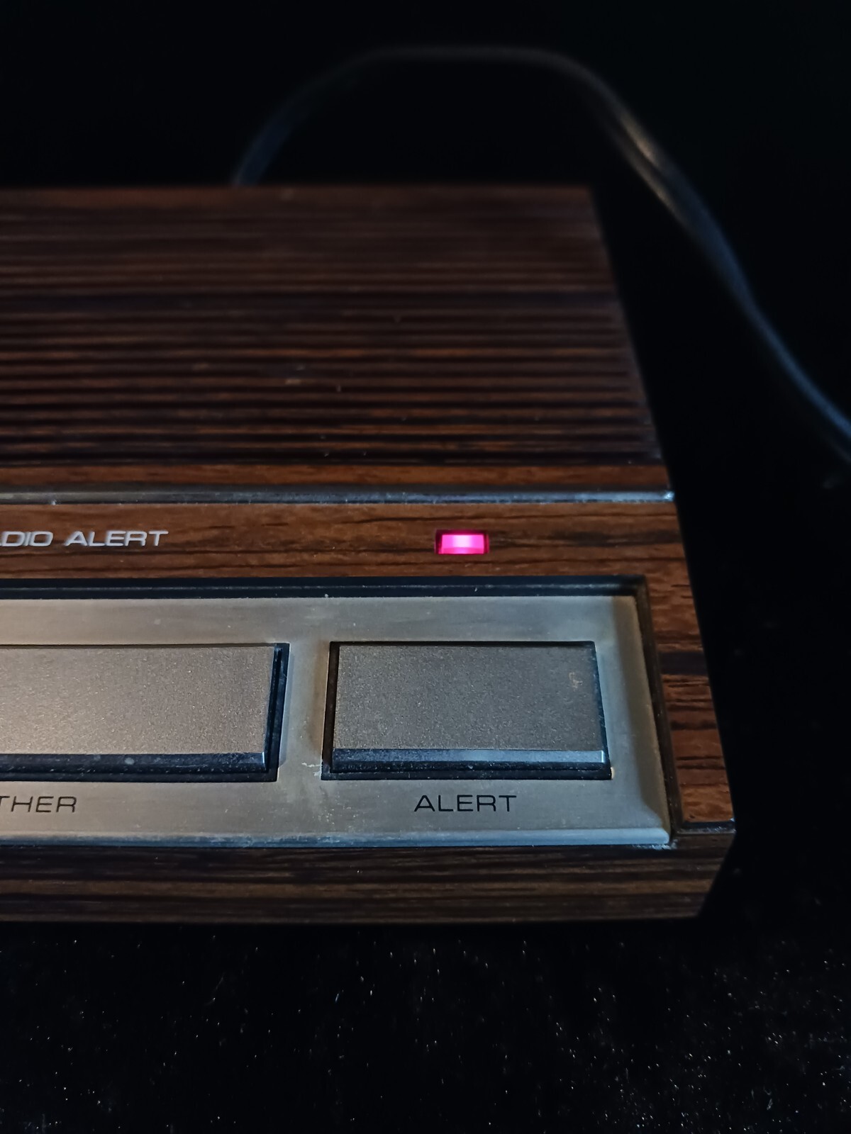 Vintage Realistic Weatheradio 3 Channel Weather Alert Radio 12-140 Works