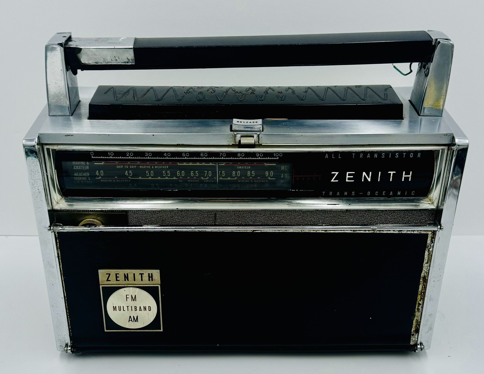 Vintage Zenith Trans-Oceanic FM-AM Multiband Royal 3000-1 Radio