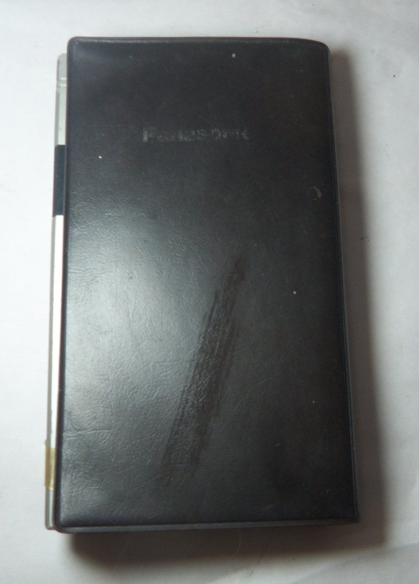 Vintage Panasonic Radio RF-032 AM FM 2 Band Receiver w/ Case – WORKS! OEM