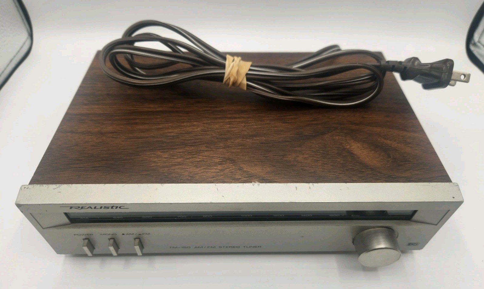 Vintage Realistic TM-150 Stereo AM/FM Radio Tuner 31-1956 Radio Shack FOR PARTS