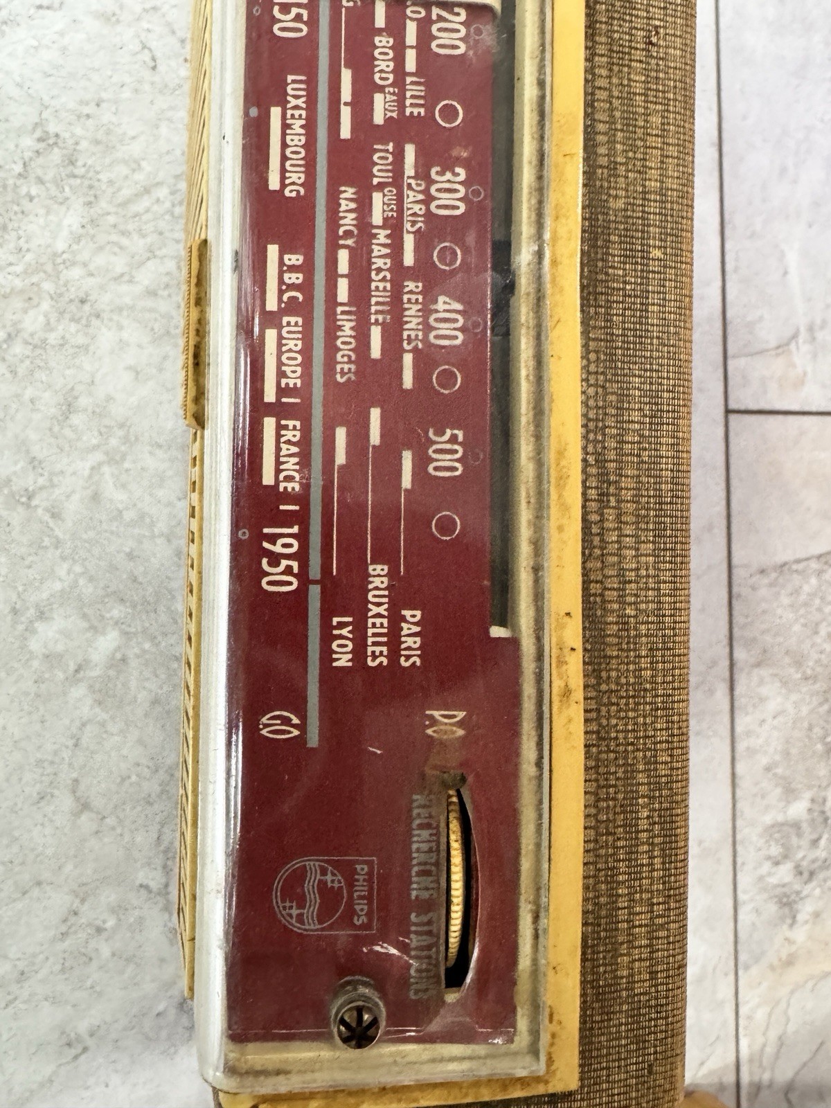 Vintage Philips French Transistor Radio