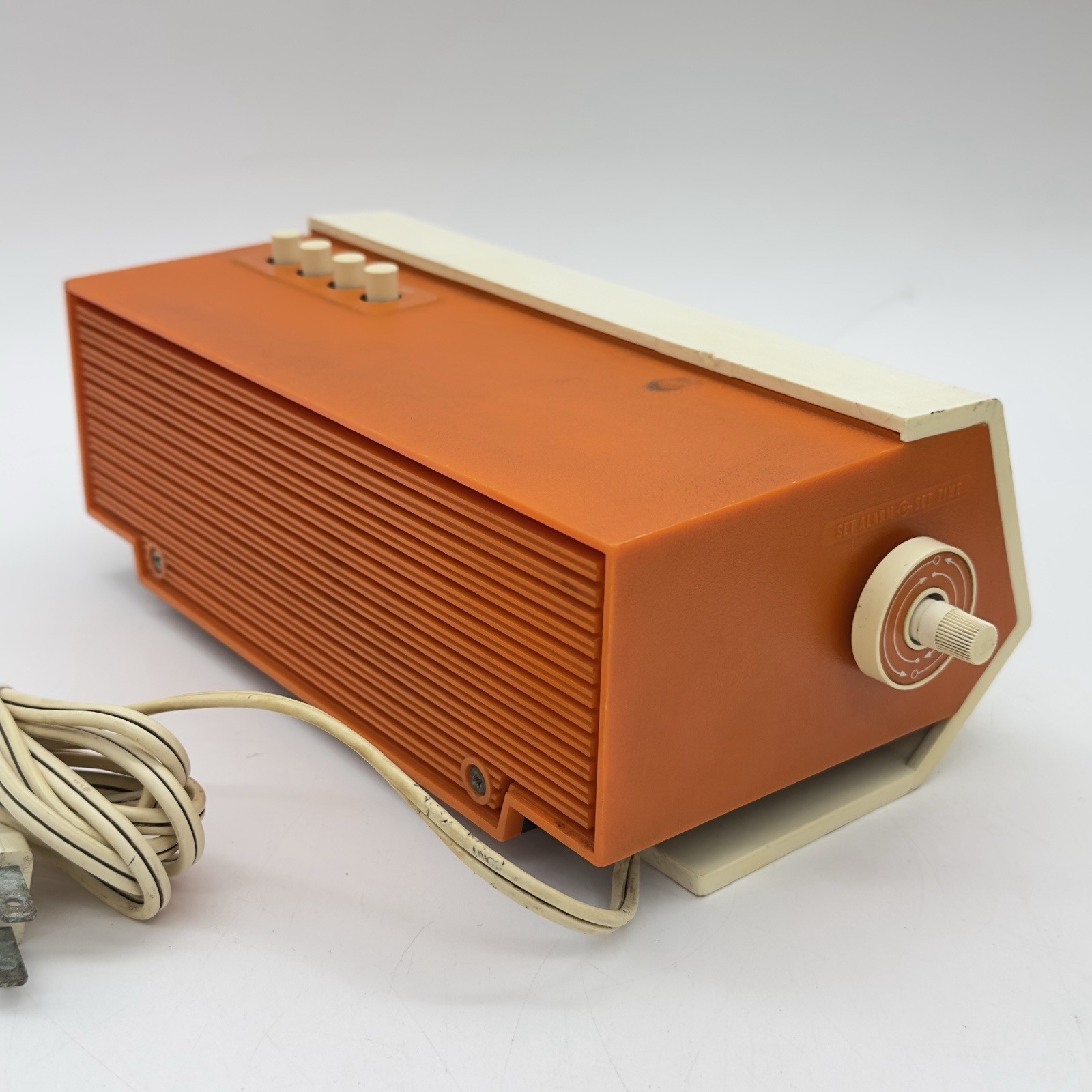 Vintage Panasonic RC-1122 Alarm Clock Flip Number AM Radio 1970’s Japan READ!
