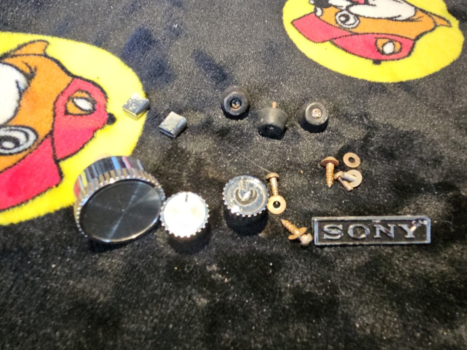 Vintage Sony AM FM Radio, TFM-9450W Parts And Pieces Lot