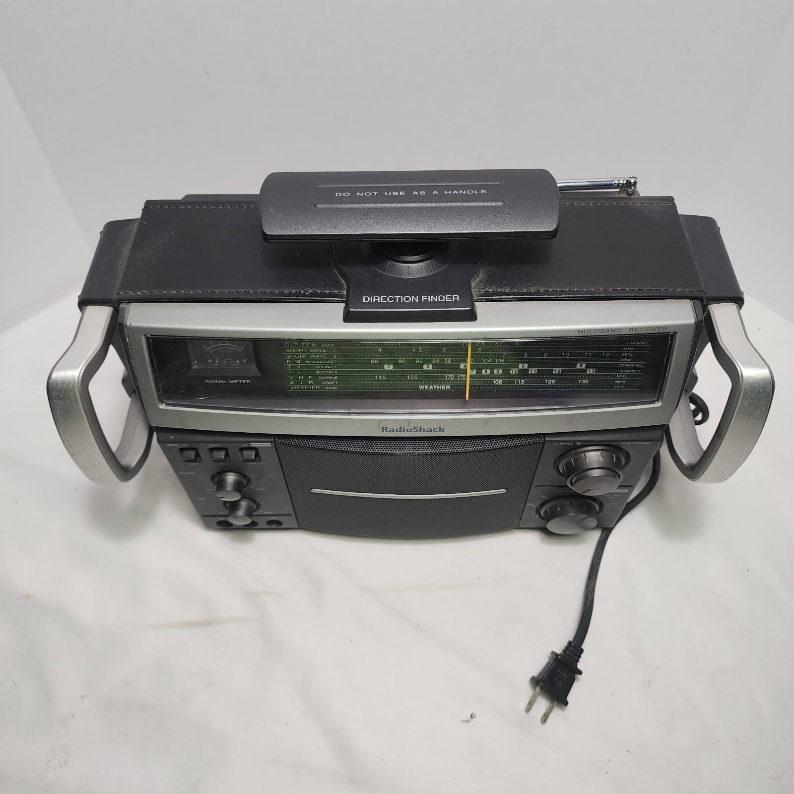 RadioShack 12-795 Multiband Portable Radio AM/FM/SW/CB/Air/Weather/TV – Tested