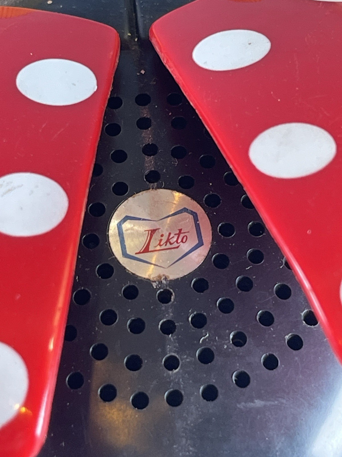 Vintage Likto/Amico Ladybug AM Transistor Radio 1970s Hong Kong Working