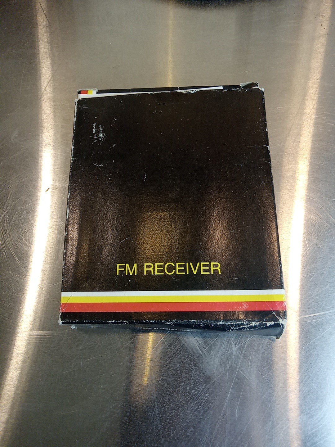 Vintage Mini Portable AM/FM Receiver made in Hong Kong