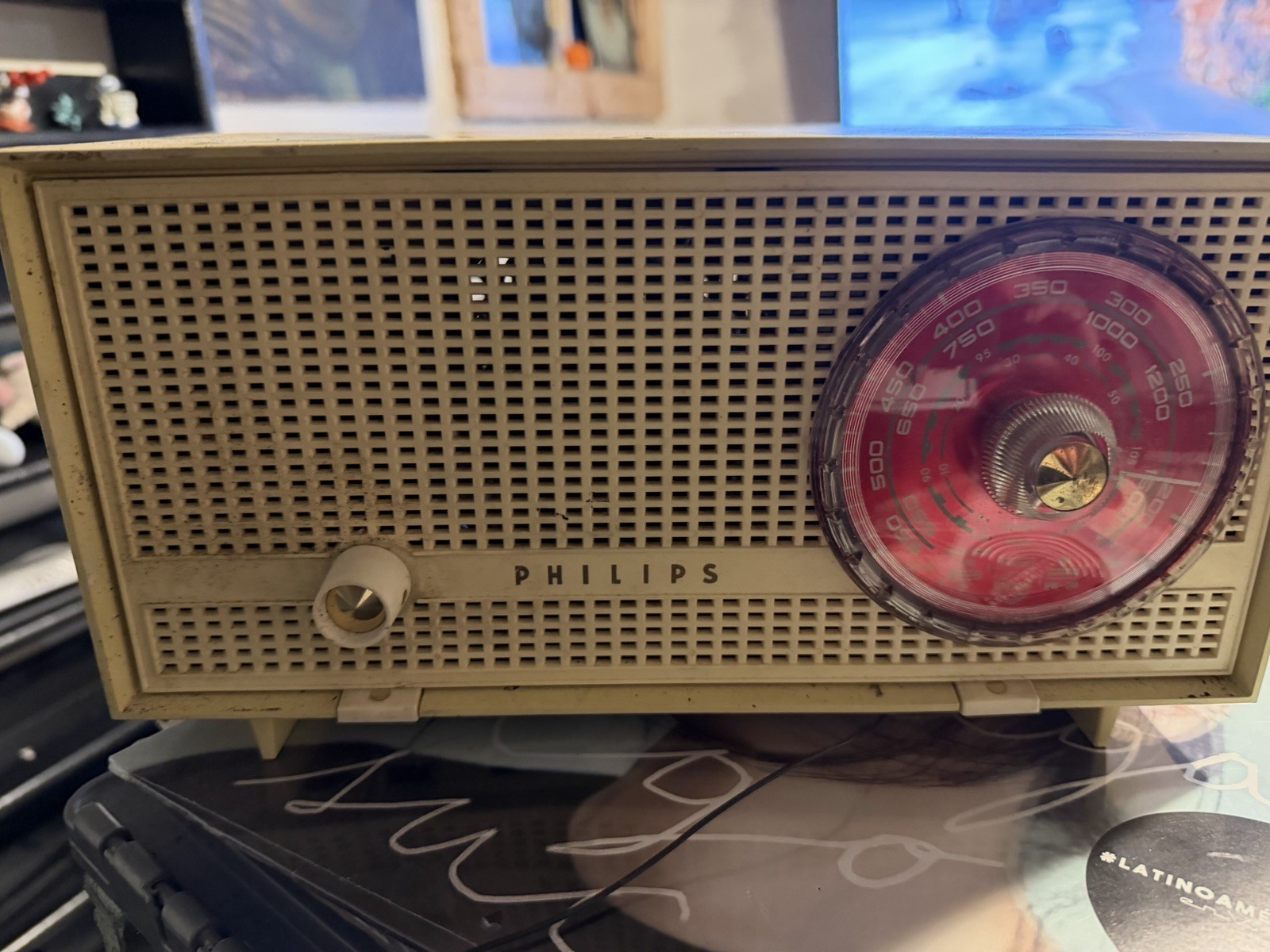 Philips Philetta de Luxe BD 274 U Tube Radio, Vintage, PU SW MW FM