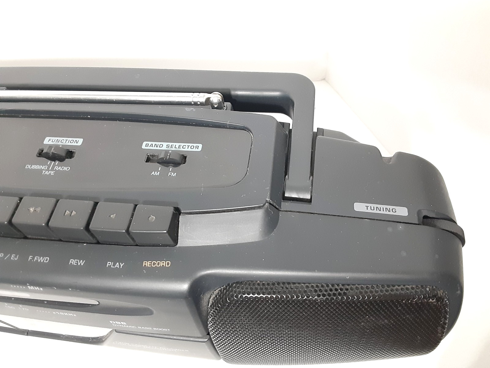 VINTAGE Magnavox DOUBLE DECK Cassette Player w/ CORD Portable AM/FM #AW 7030/17