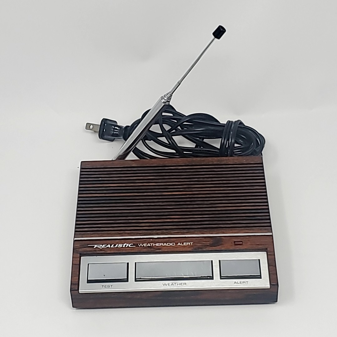 Realistic Weather Radio Alert Model 12-140 Tested Working National Weather WORKS