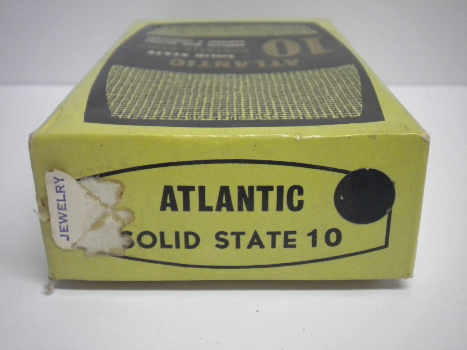 Vintage Atlantic Solid State 10 Radio BOX ONLY Hong Kong Original 60s 70s