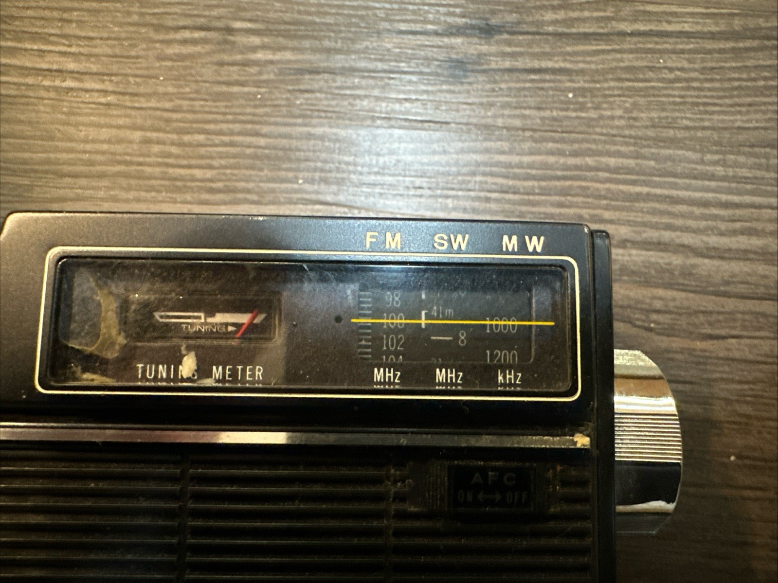 Sony ICF-110w Portable Radio Vintage Powers On Read! + AC Adapter & Case