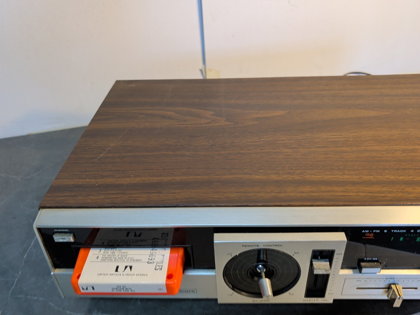 Vintage Sears Model 400 97750300 8 Track And Radio Reciever. Very Rare In…