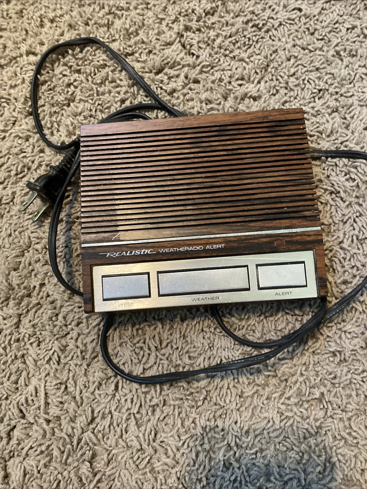 Realistic Weather Radio Alert Model 12-140 Tested Working National Weather