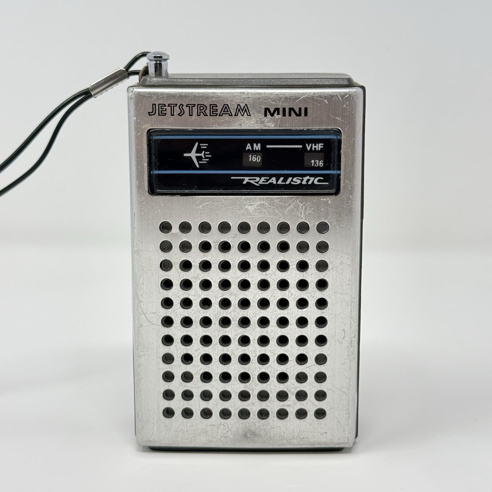 Realistic Jetstream Mini VHF AM Aircraft Band Radio Shack Transistor Tested