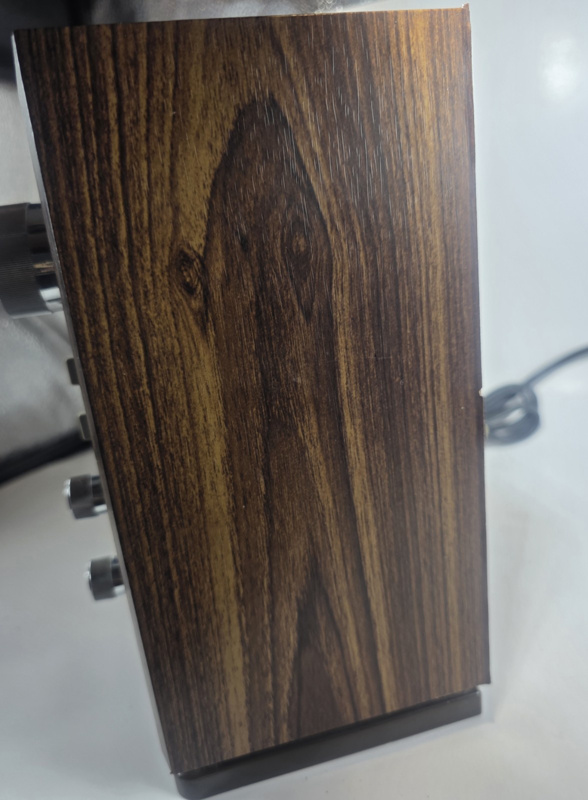 Vintage Sony ICF-9740W Radio AM FM Table Top Mid Century MCM Sim. Wood WORKING