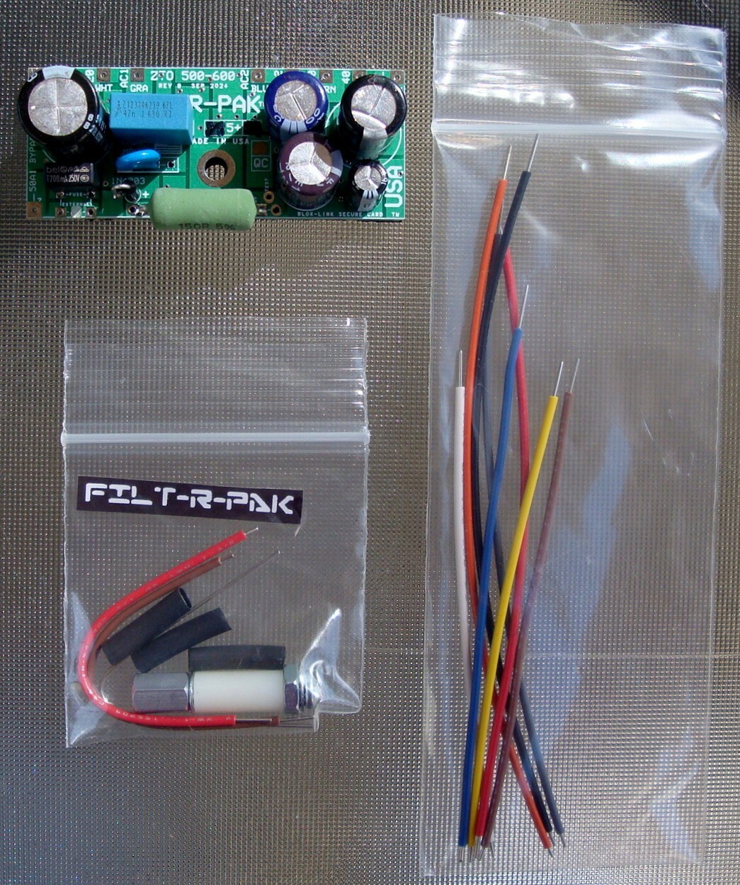 ZENITH TRANS-OCEANIC FILT-R-PAK 5 + FILTERS, RECT., P. RESISTOR, AND MORE
