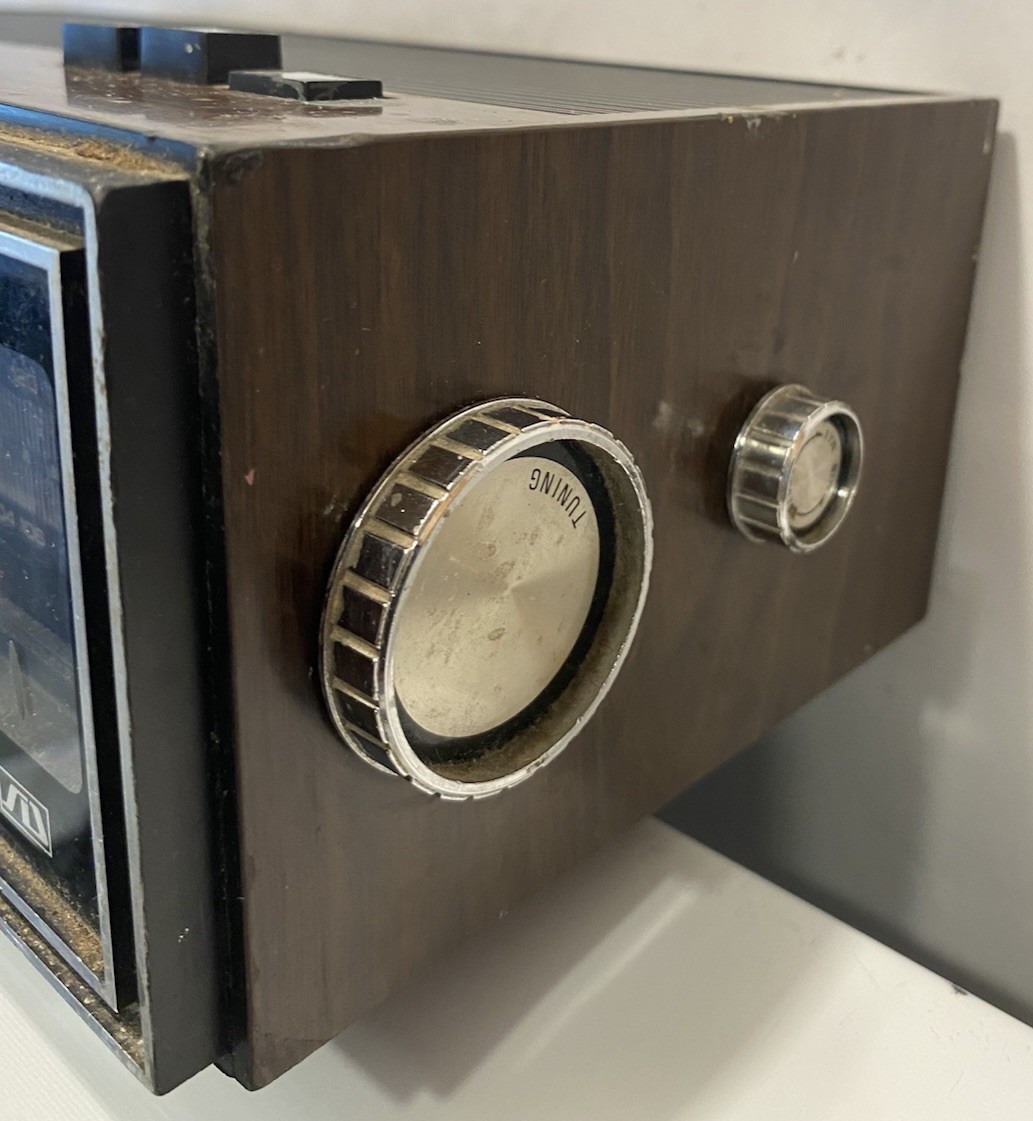 Vintage Soundesign Flip Clock AM/FM Radio Works 3464 Original
