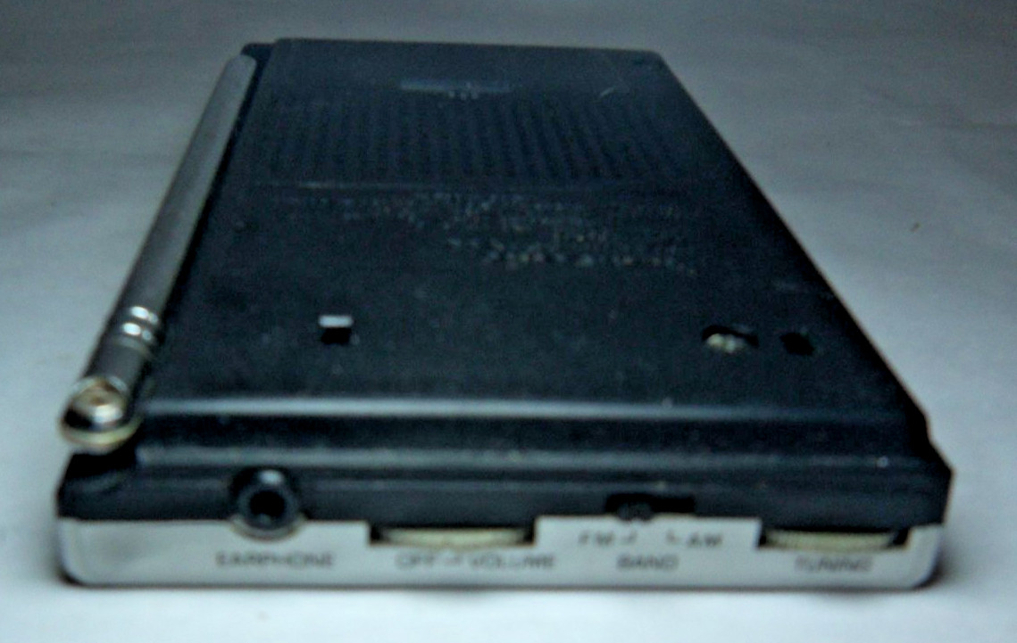 Vintage Panasonic Radio RF-032 AM FM 2 Band Receiver w/ Case – WORKS! OEM