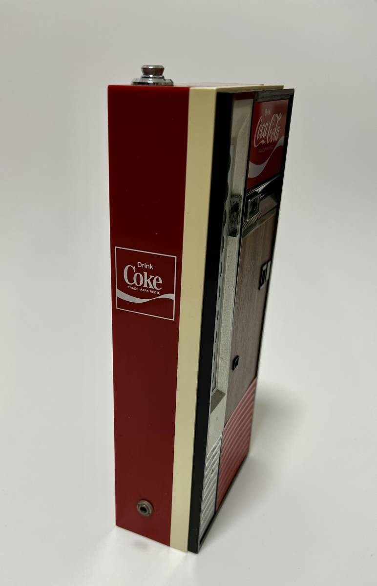 Coca-Cola Vendor Bottle Vending Machineam/Fm Radio Made In Japan Operation Confi