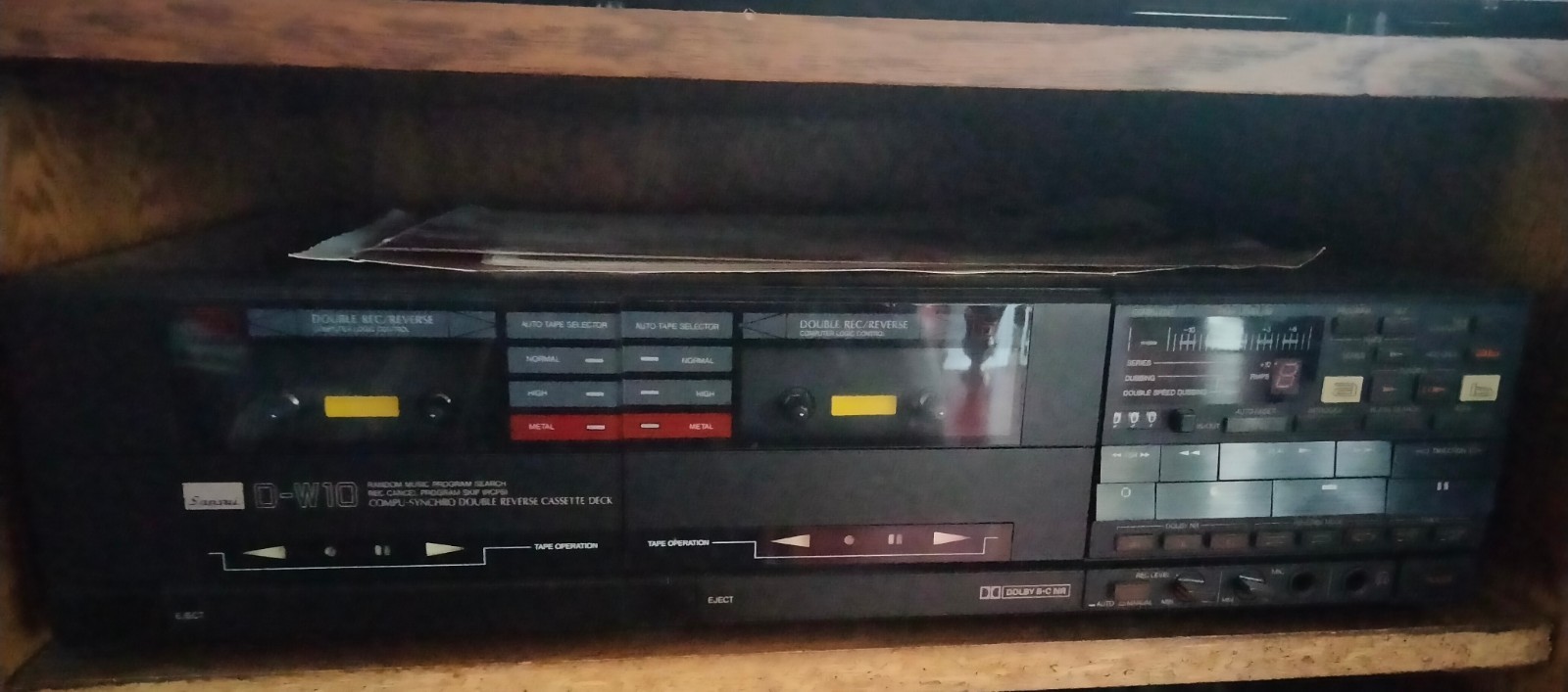 Double Cassette Player