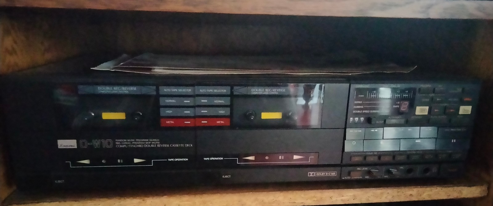 Double Cassette Player
