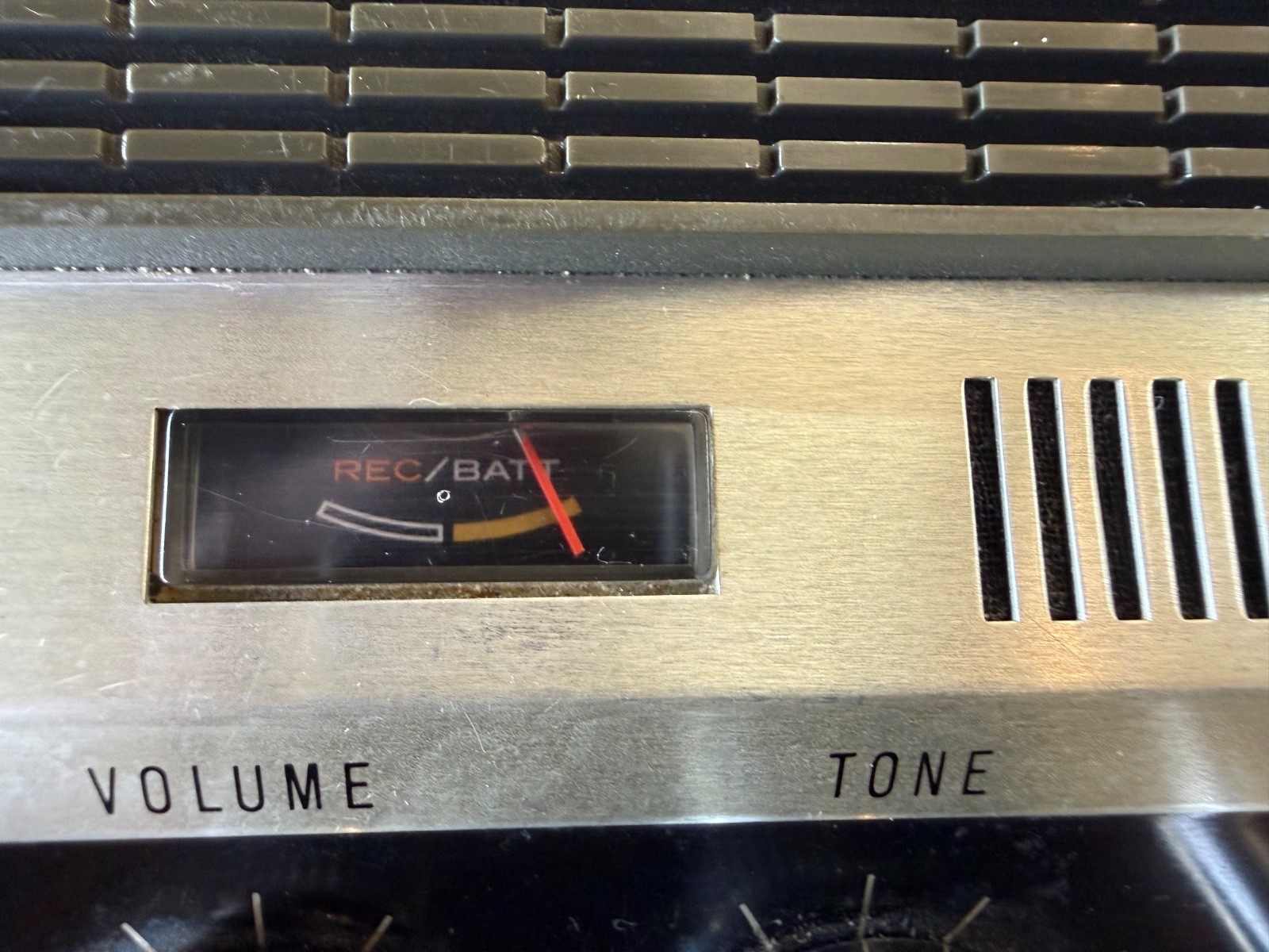 Rare Vintage Sony CF-300 Radio Casette Recorder With Case & Power Cord