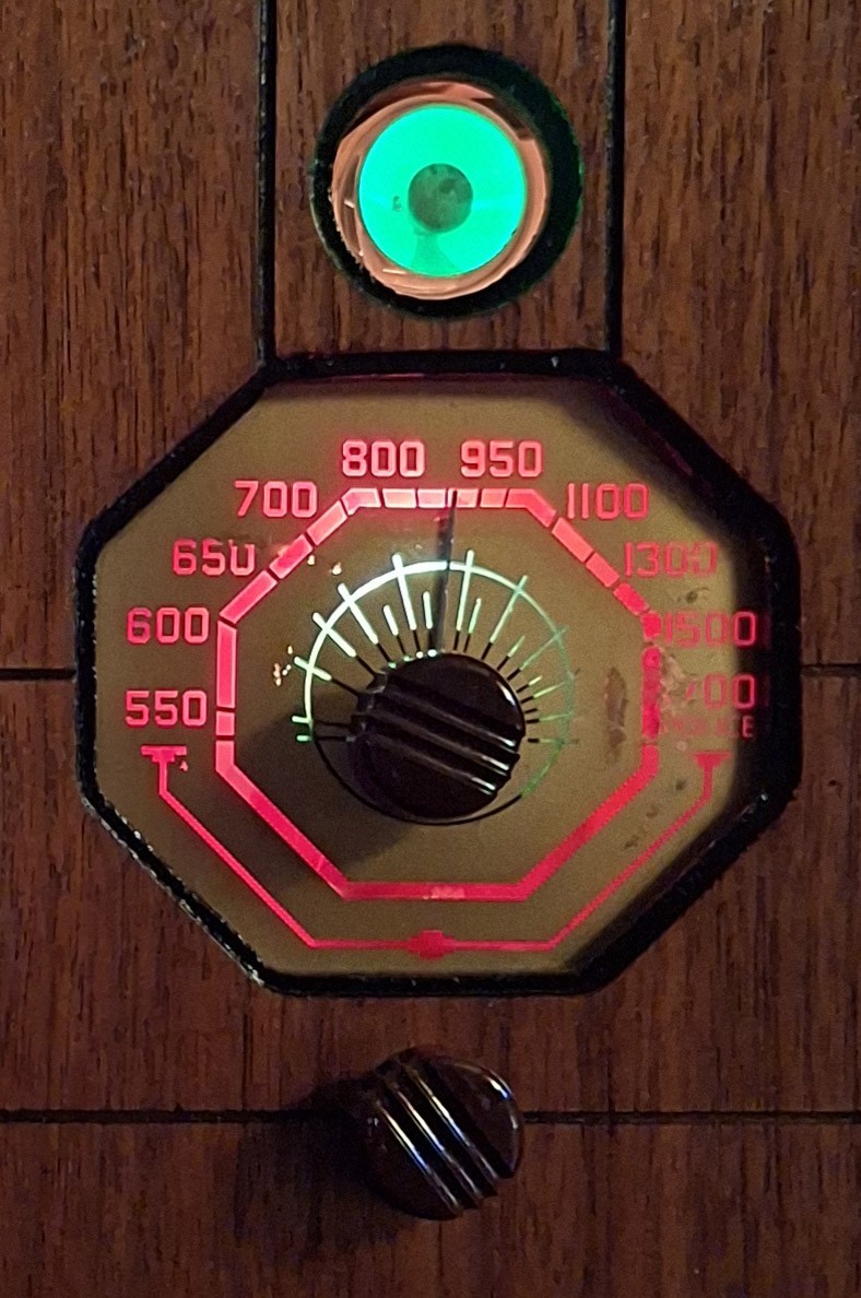 Old Antique Wood Sky King Vintage Tube Radio – Restored & Working w/ Green Eye