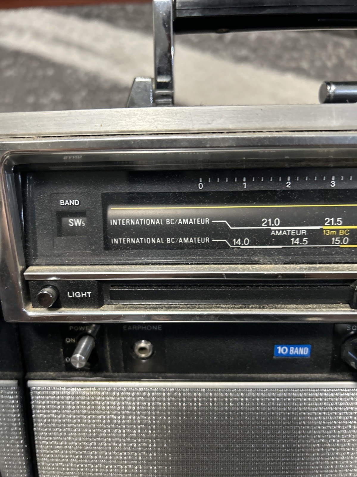 SONY 10 Band Earth-Orbiter CRF-5100 AM/FM/AIR/PSB/LW/SW AC/DC Repair!