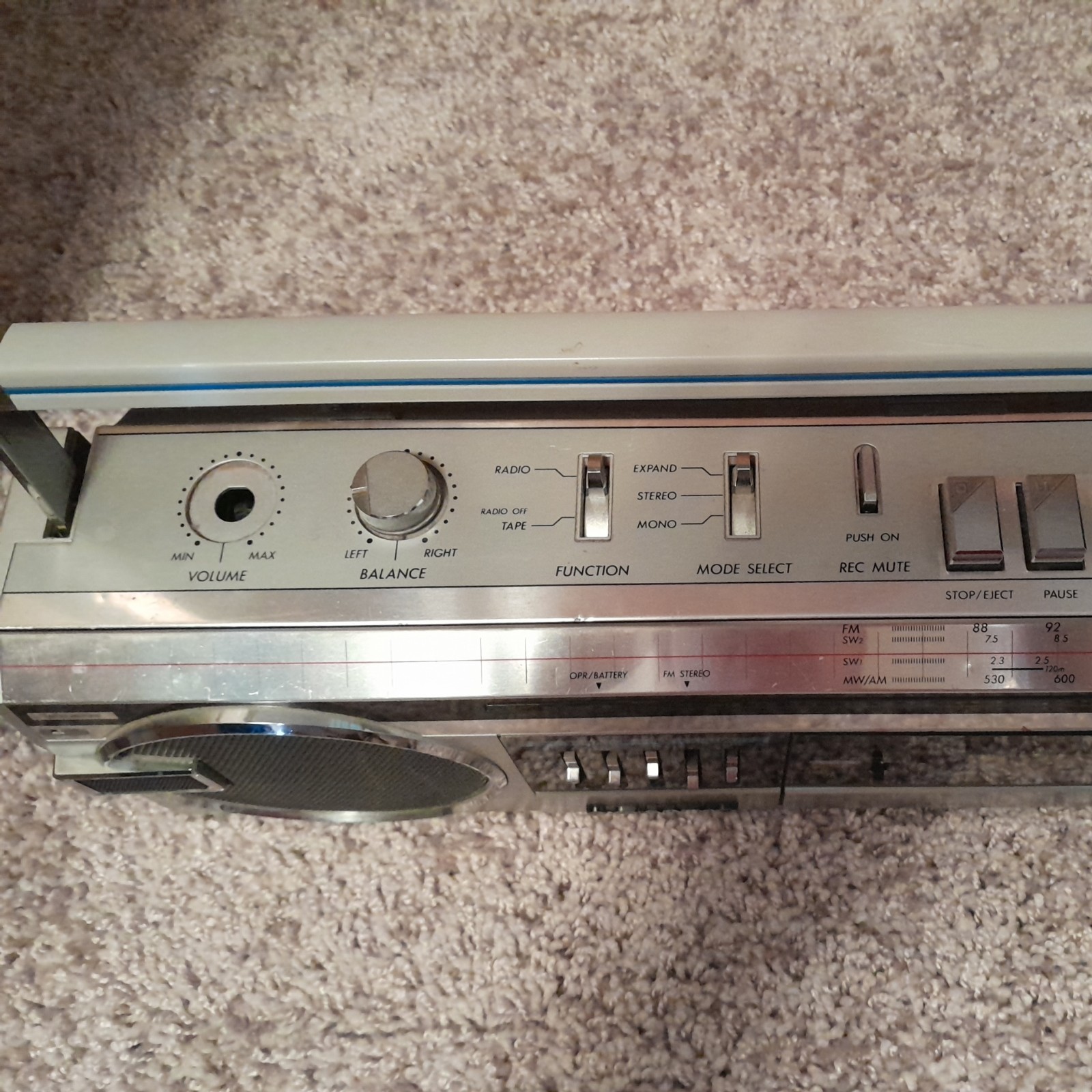 Sanyo Boombox M7110K Rare! Great 80s Memory!