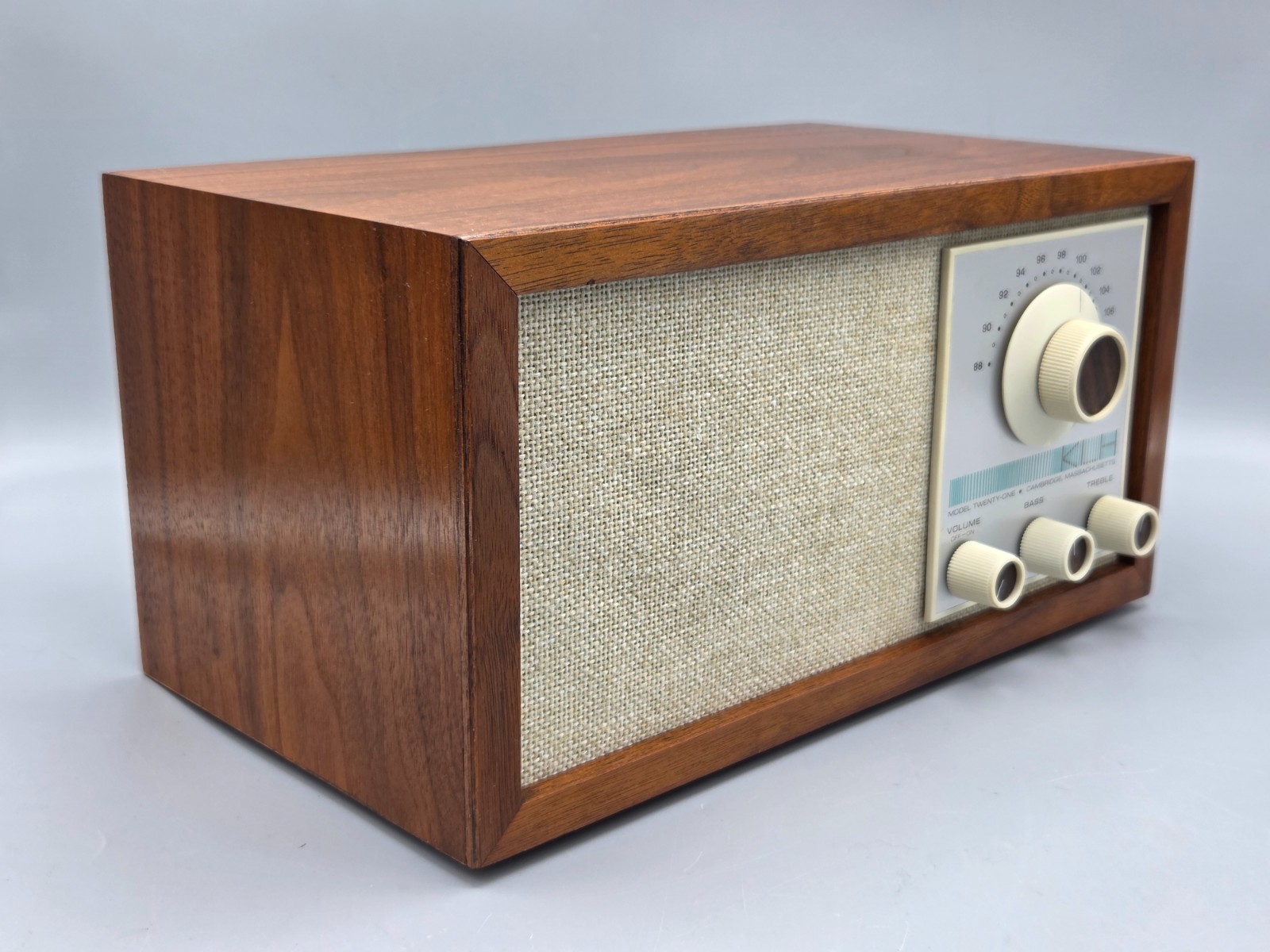 NEW Replacement Grill KLH Model Twenty One Table Radio 21 PreCut, Easy Install!