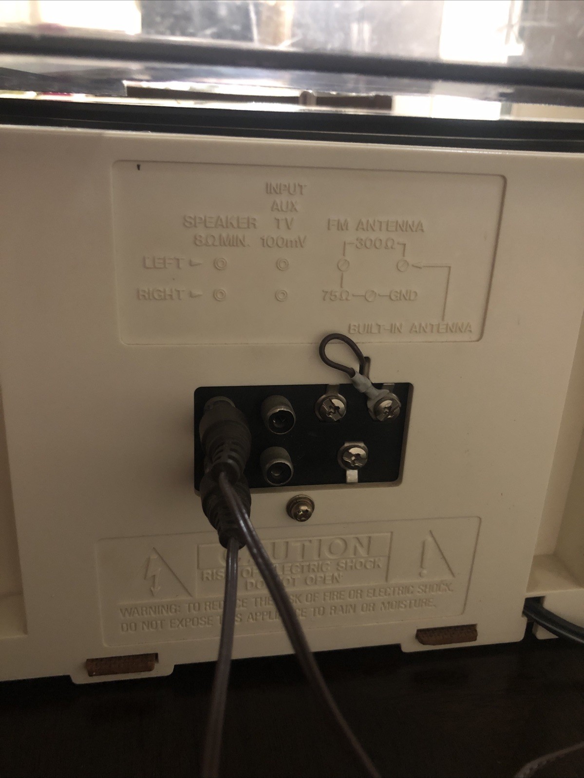 Stereo Soundesign （records/radio/cassette)model（6821)test Working Good