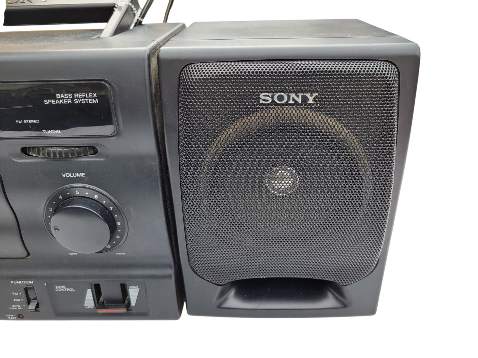 Sony CFS1025 Raido Boom Box with Detachable Speakers for Parts Repair Only