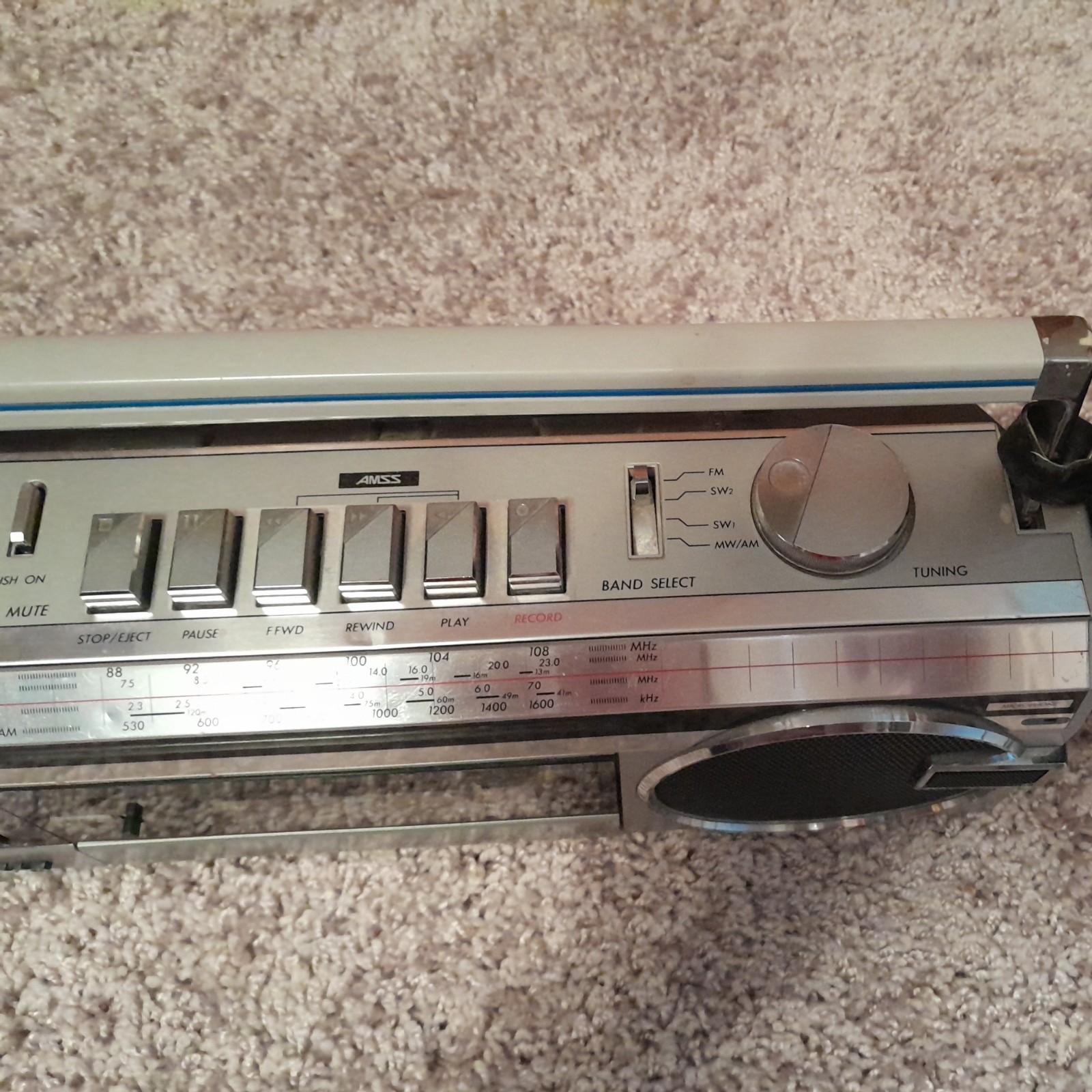 Sanyo Boombox M7110K Rare! Great 80s Memory!